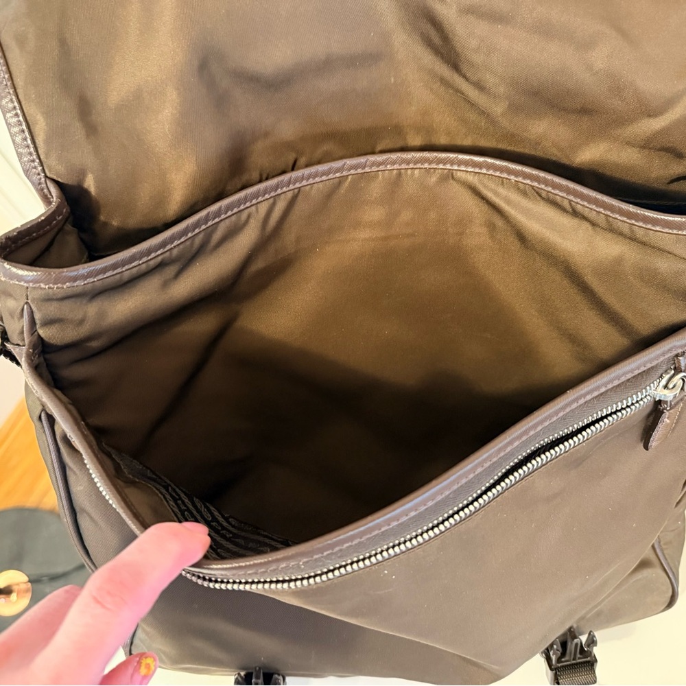 PRADA Tessuto Nylon Messenger Bag - Double Buckle - Picture 12 of 14